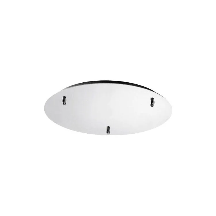 13" Pendant Canopy - Polished Chrome