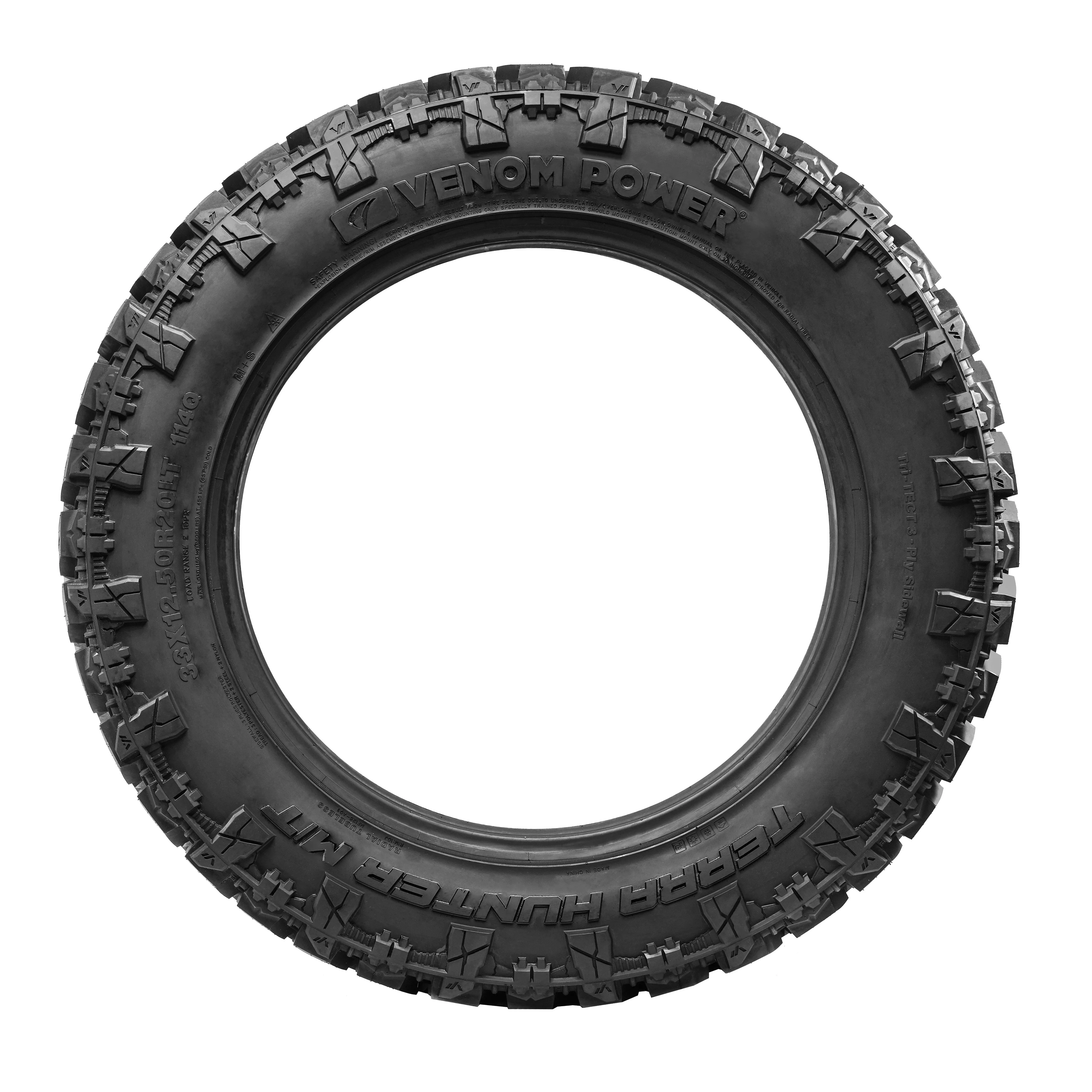 33X12.50R20LT Venom Power Terra Hunter M/T 10PR 114Q