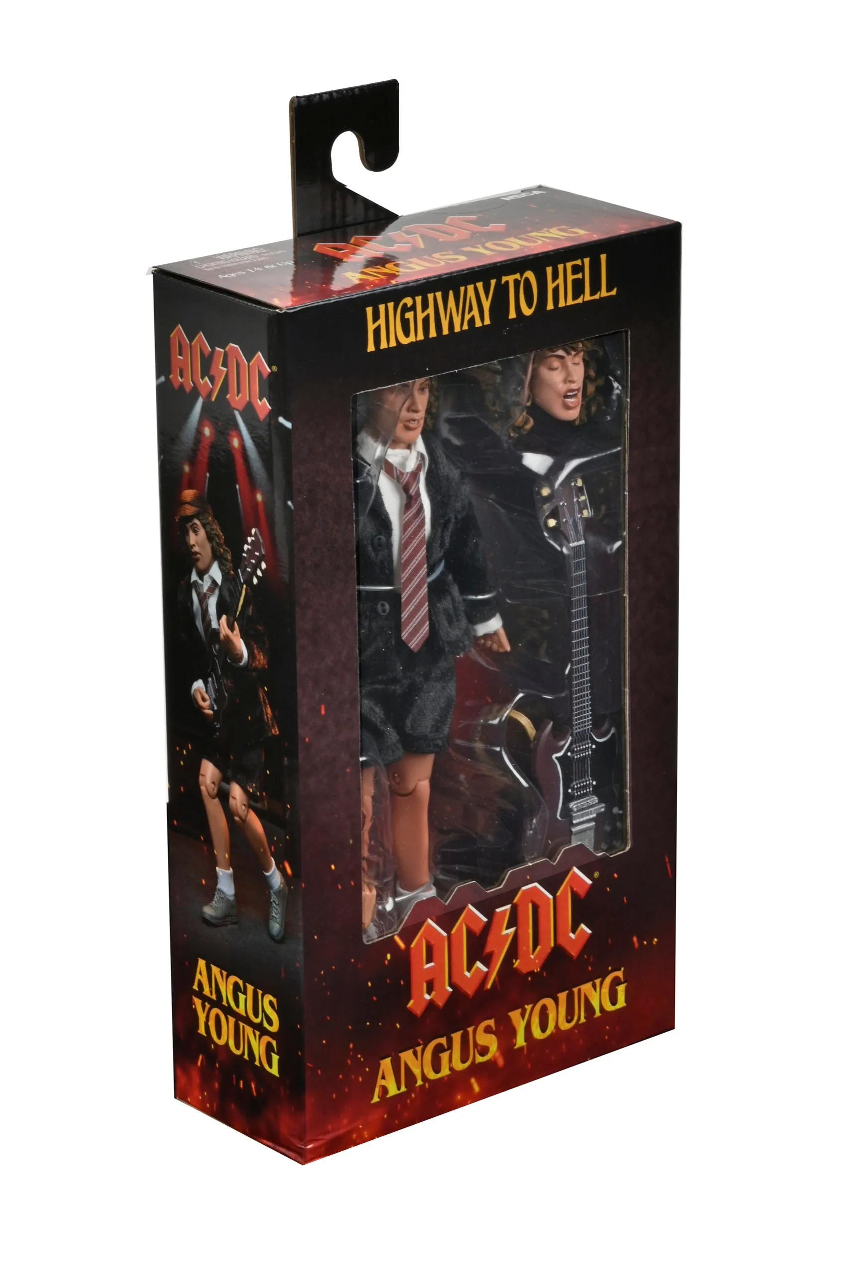 AC/DC Angus Young "Highway to Hell" 8” Clothed Action Figure - NECA