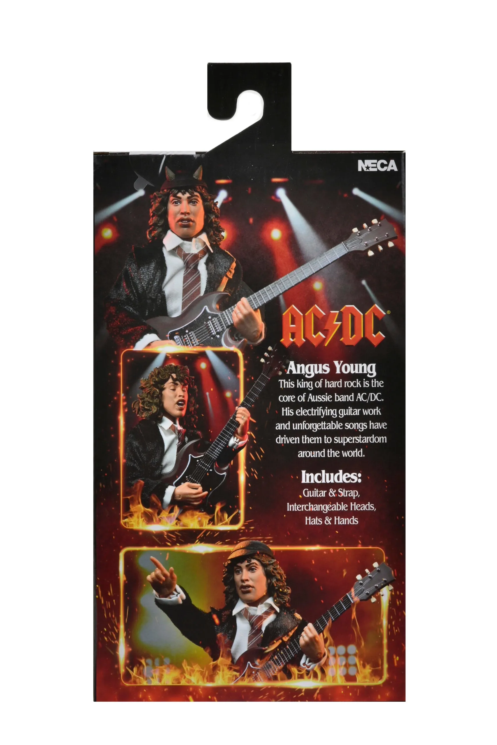 AC/DC Angus Young "Highway to Hell" 8” Clothed Action Figure - NECA