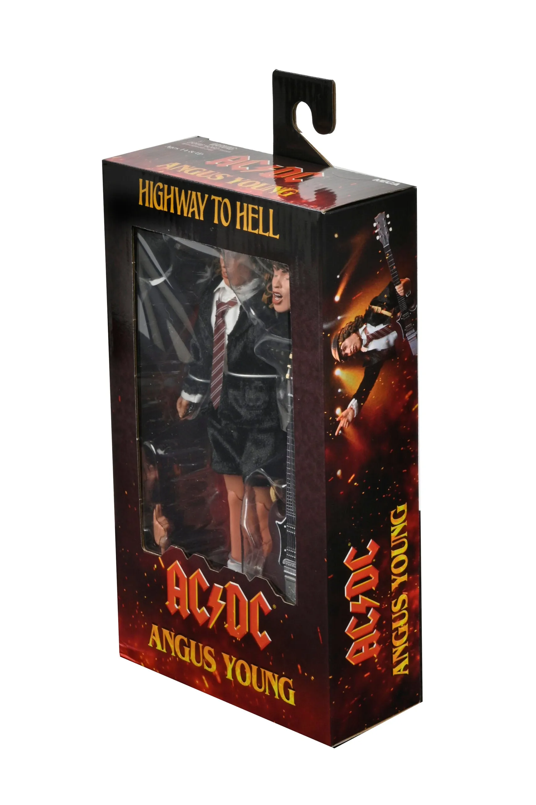 AC/DC Angus Young "Highway to Hell" 8” Clothed Action Figure - NECA