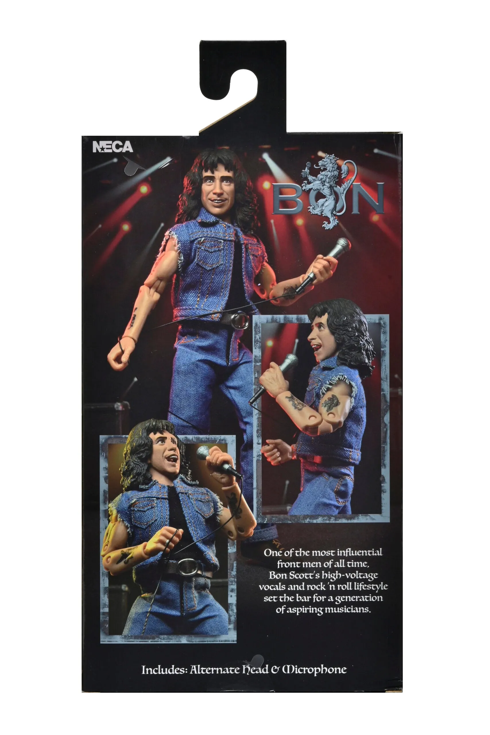 AC/DC Bon Scott "Highway to Hell" 8” Clothed Action Figure - NECA