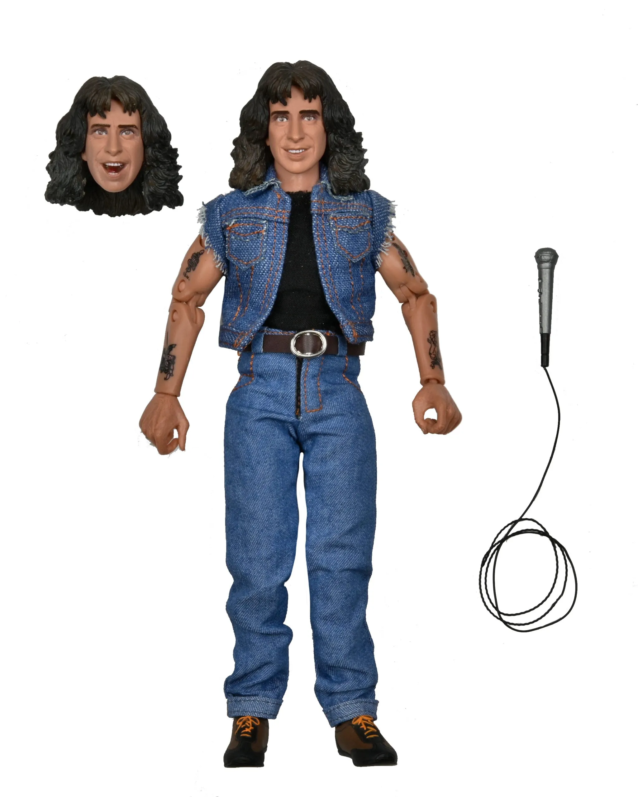 AC/DC Bon Scott "Highway to Hell" 8” Clothed Action Figure - NECA