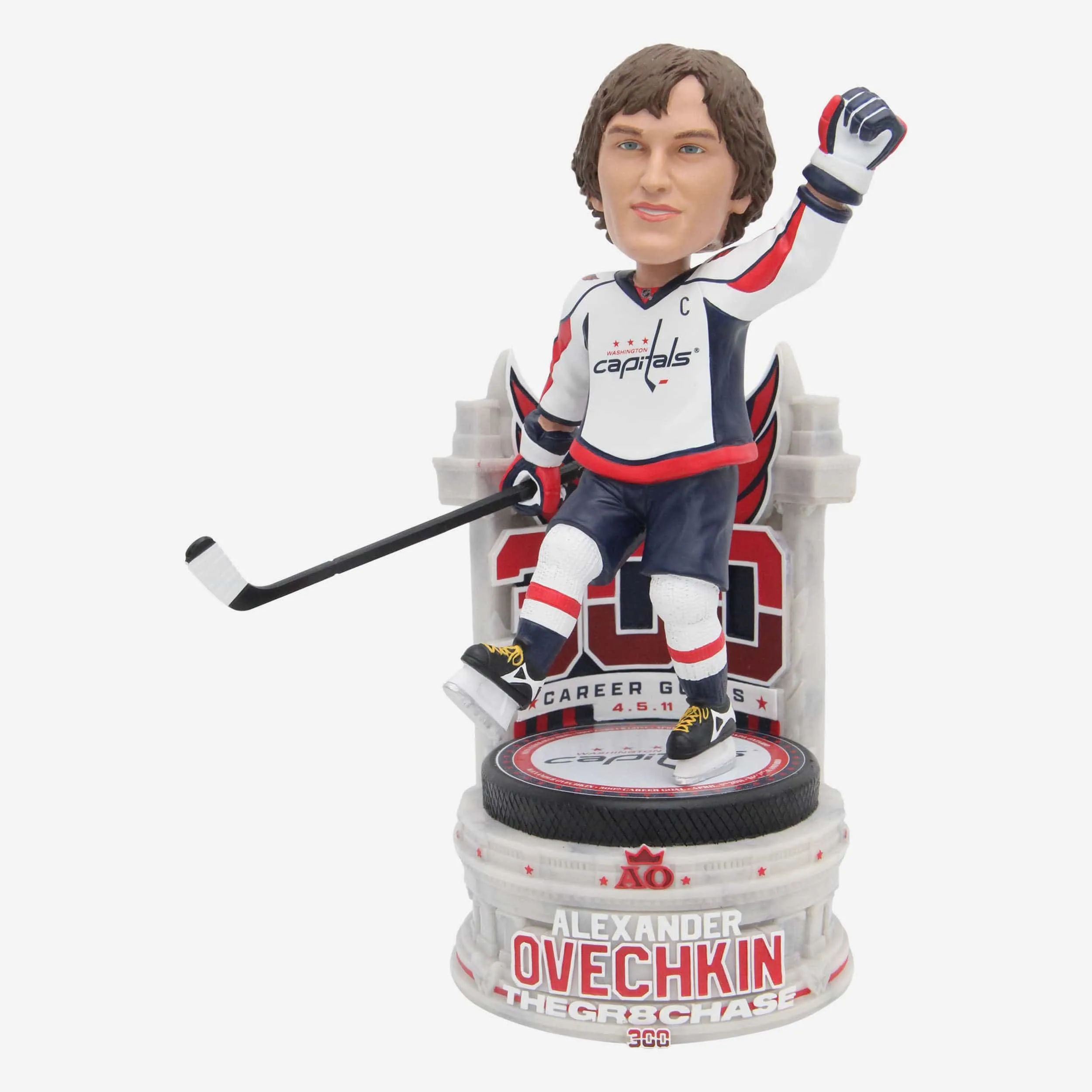 Alex Ovechkin Washington Capitals 300th Goal Bobblehead