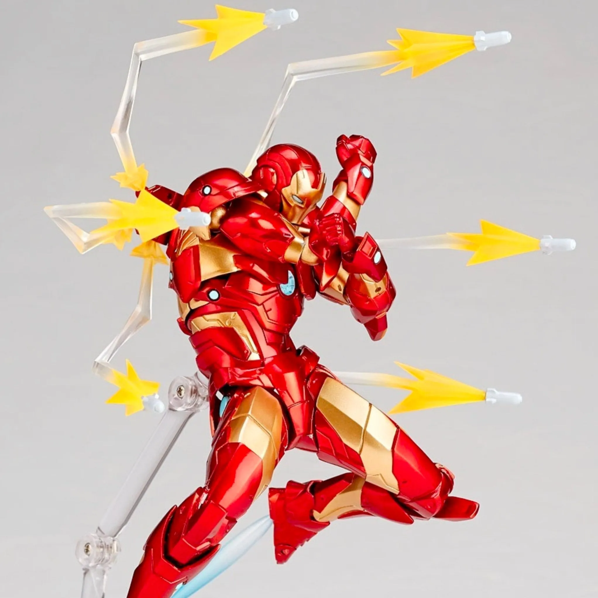 Amazing Yamaguchi Revoltech Marvel's Iron Man Bleeding Edge Armor #013