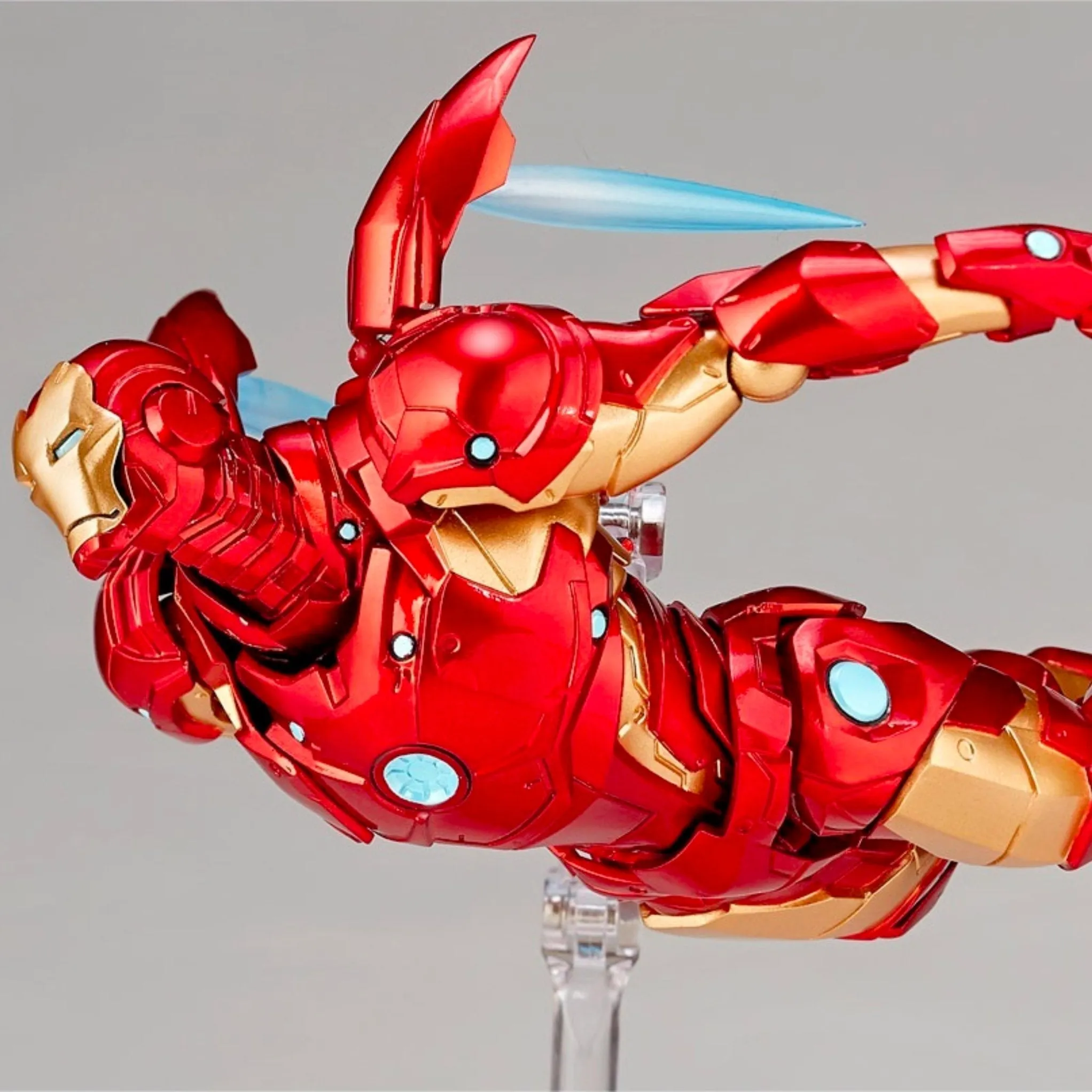 Amazing Yamaguchi Revoltech Marvel's Iron Man Bleeding Edge Armor #013