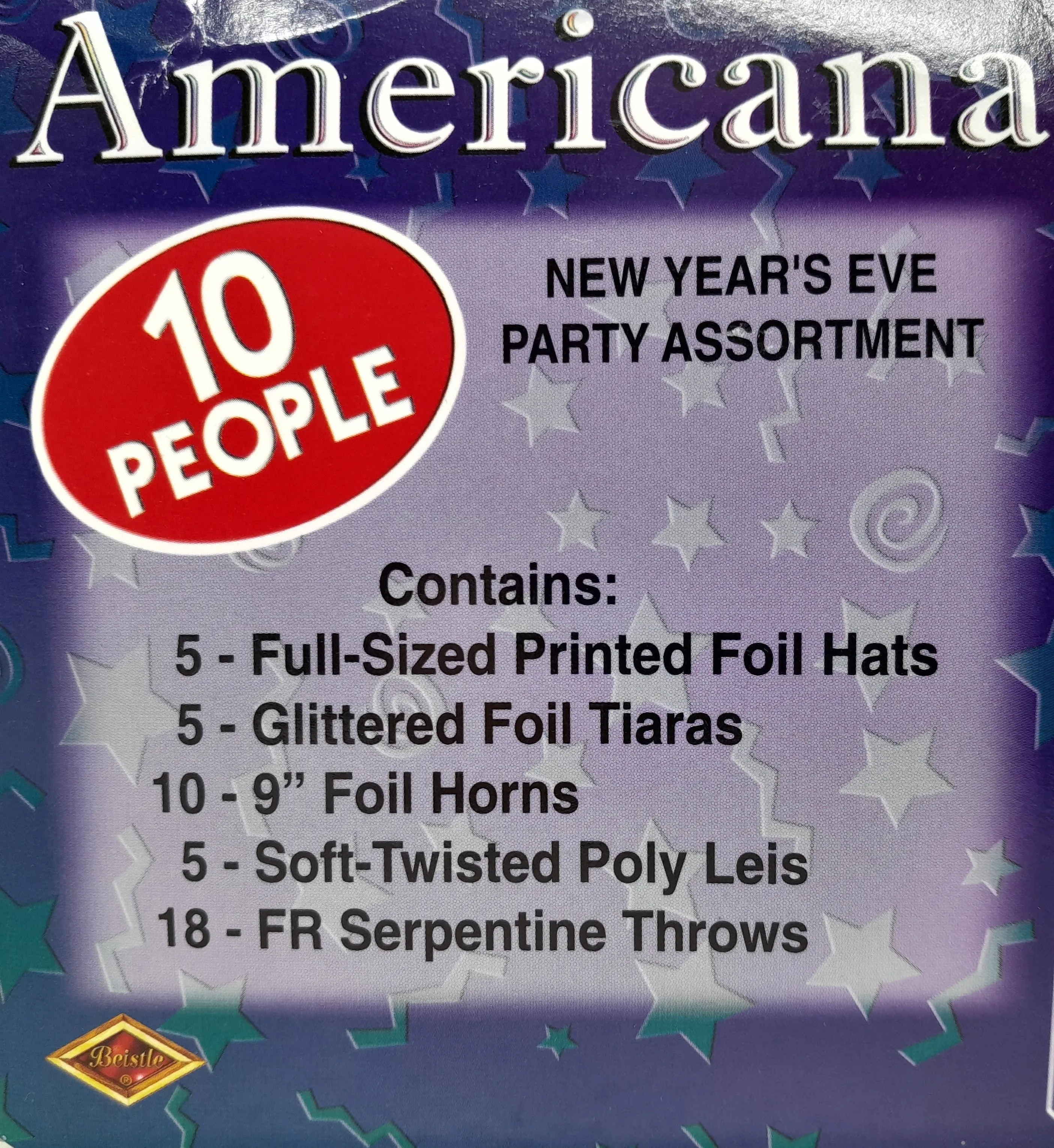 Americana Party Kit for 10 Celebrate in All-American Style (1/Pk)