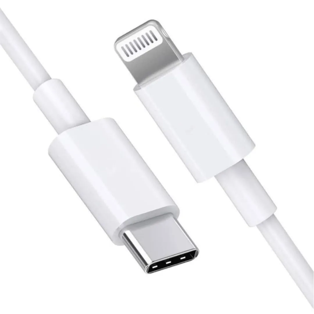 Apple AirPods (3rd generation) USB-C to Lightning Thunderbolt 3 Charge and Data Sync Cable 1M White