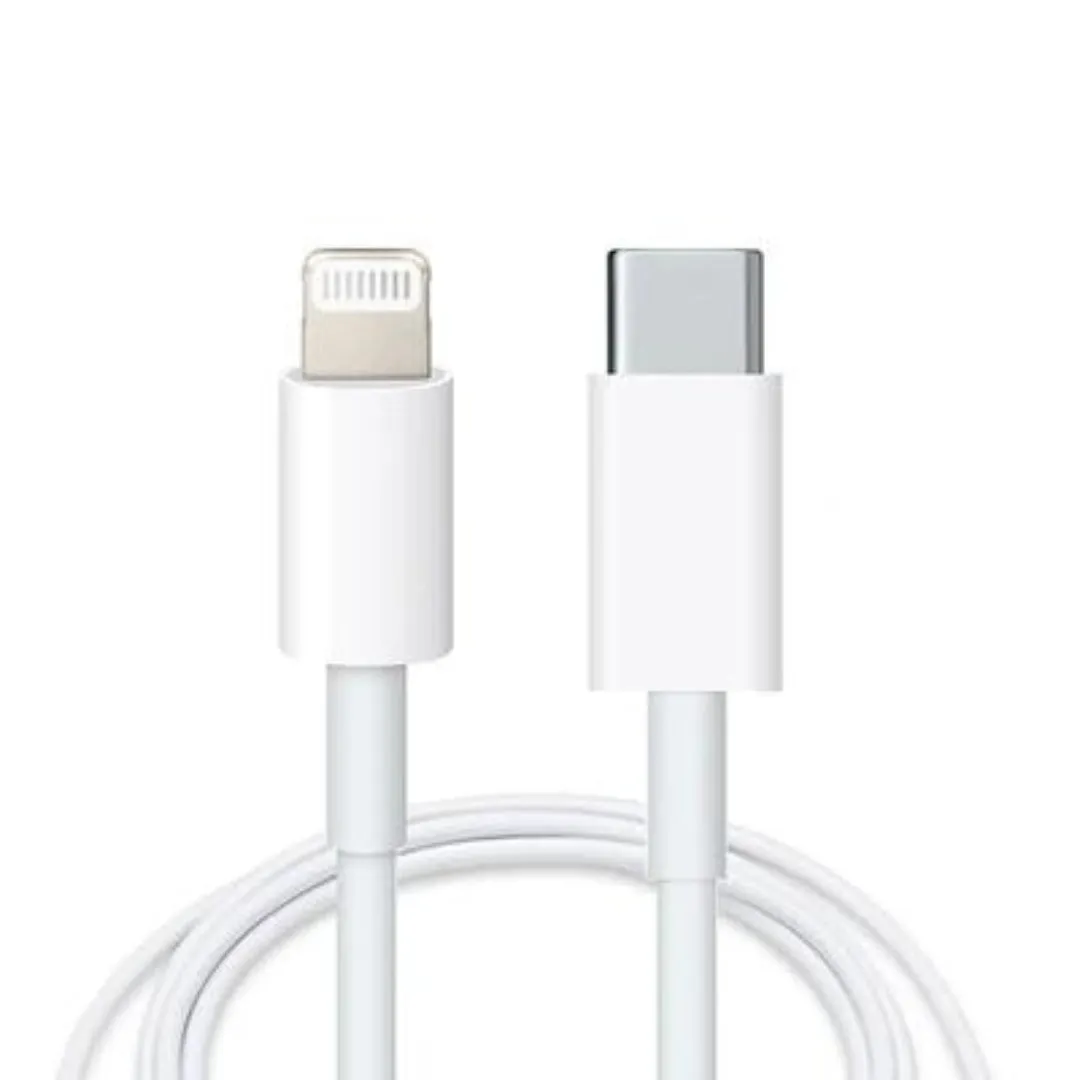 Apple AirPods (3rd generation) USB-C to Lightning Thunderbolt 3 Charge and Data Sync Cable 1M White