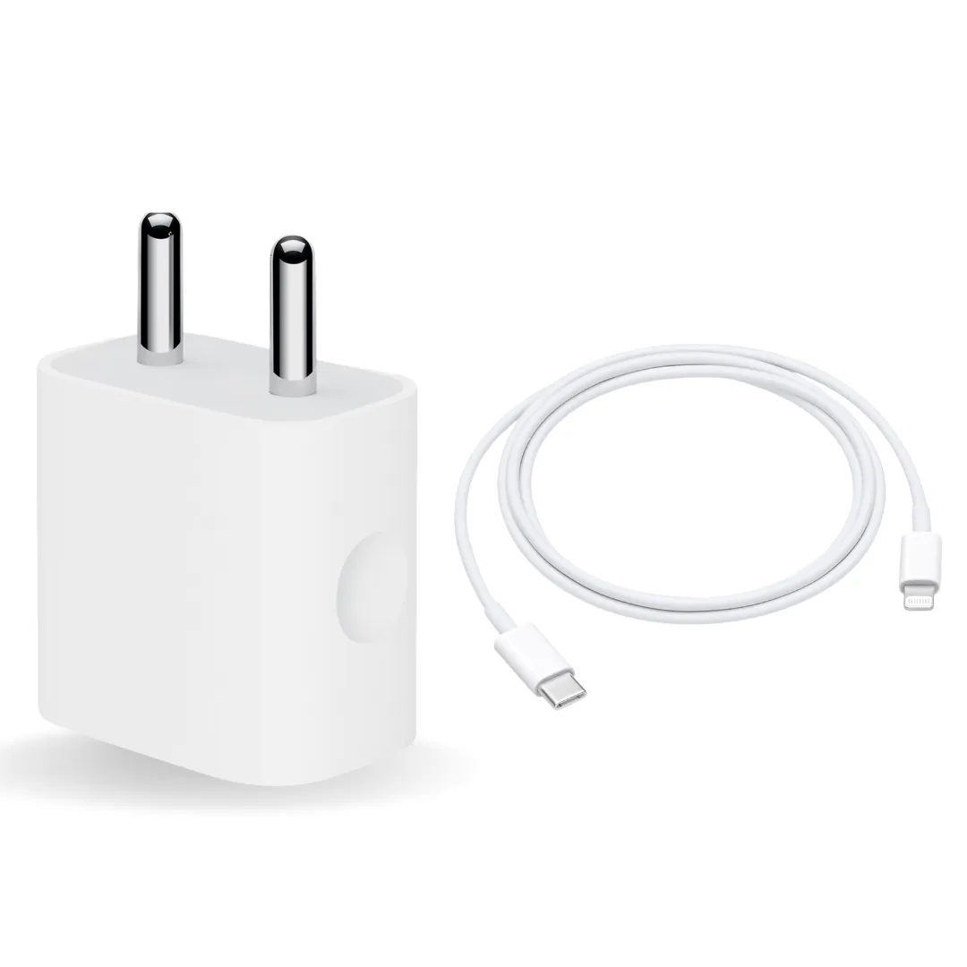 Apple iPhone 12 20W USB‑C Power Adapter With USB-C to Lightning Charge Cable