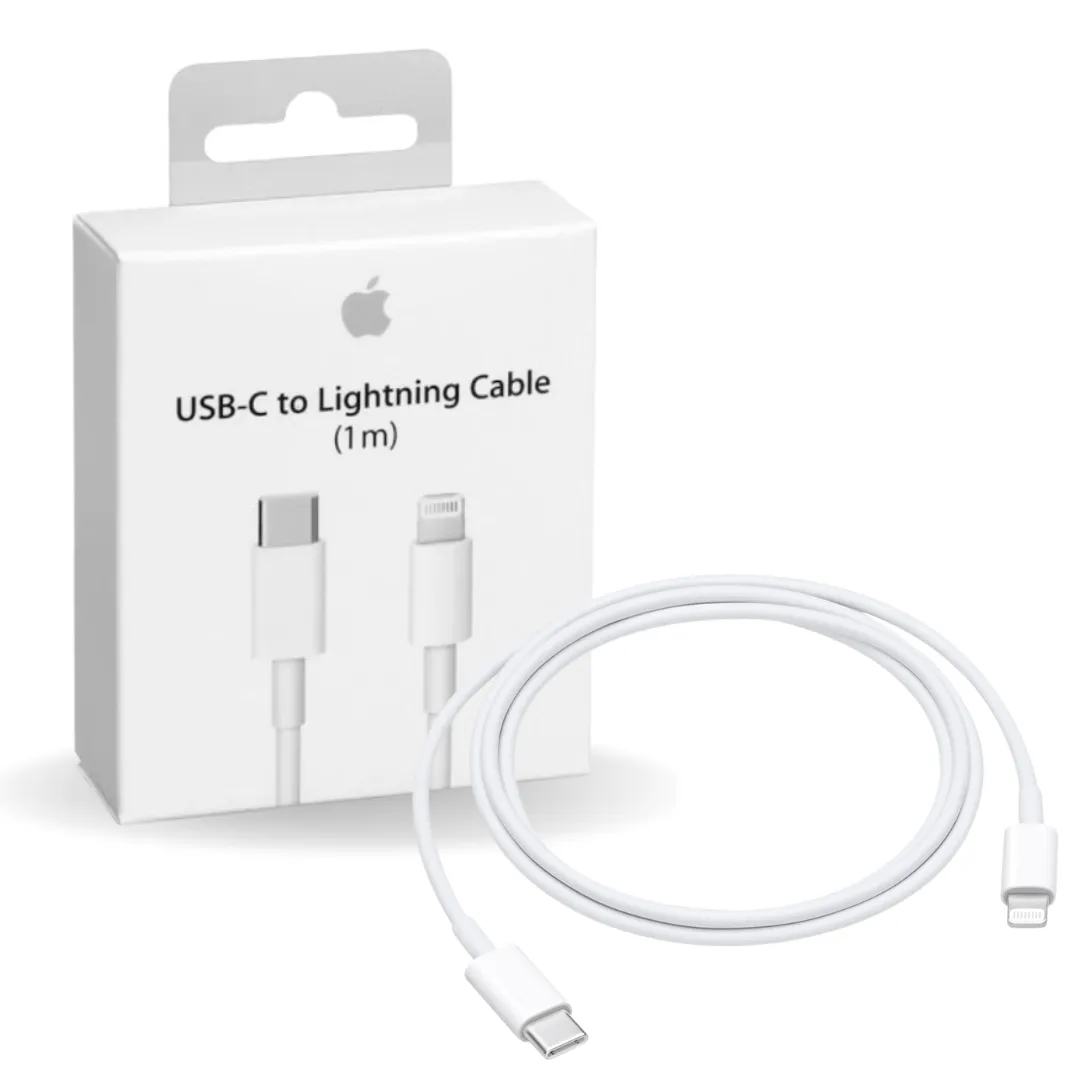 Apple iPhone 14 Pro Max USB-C to Lightning Thunderbolt 3 Charge and Data Sync Cable 1M White