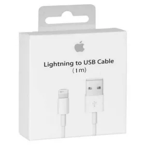 Apple iPhone Xs Lightning To Usb Charge and Data Sync Lightning Cable 1M White