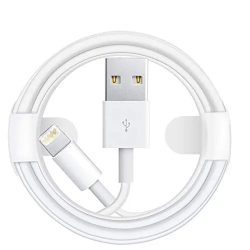 Apple iPhone Xs Lightning To Usb Charge and Data Sync Lightning Cable 1M White