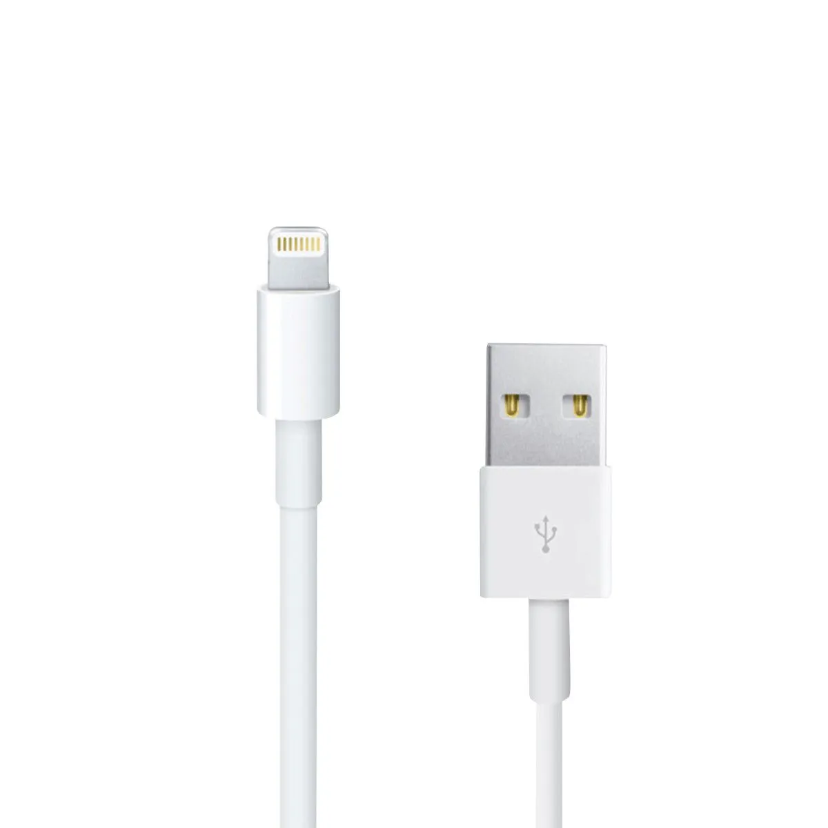 Apple iPhone XS Max Lightning To Usb Charge and Data Sync Lightning Cable 1M White