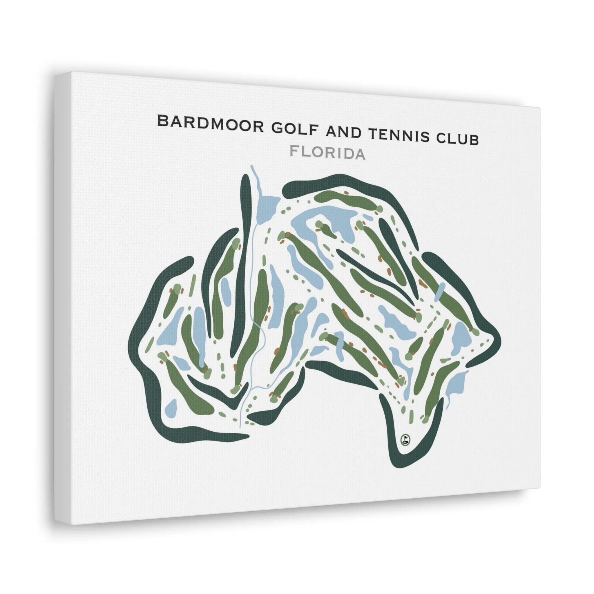 Bardmoor Golf & Tennis Club, Florida - Printed Golf Courses