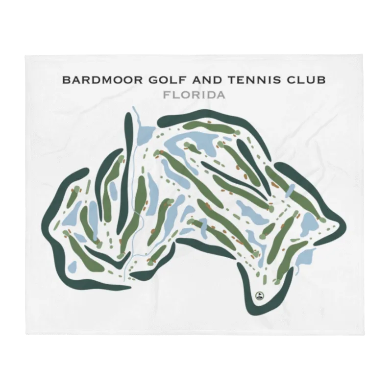 Bardmoor Golf & Tennis Club, Florida - Printed Golf Courses