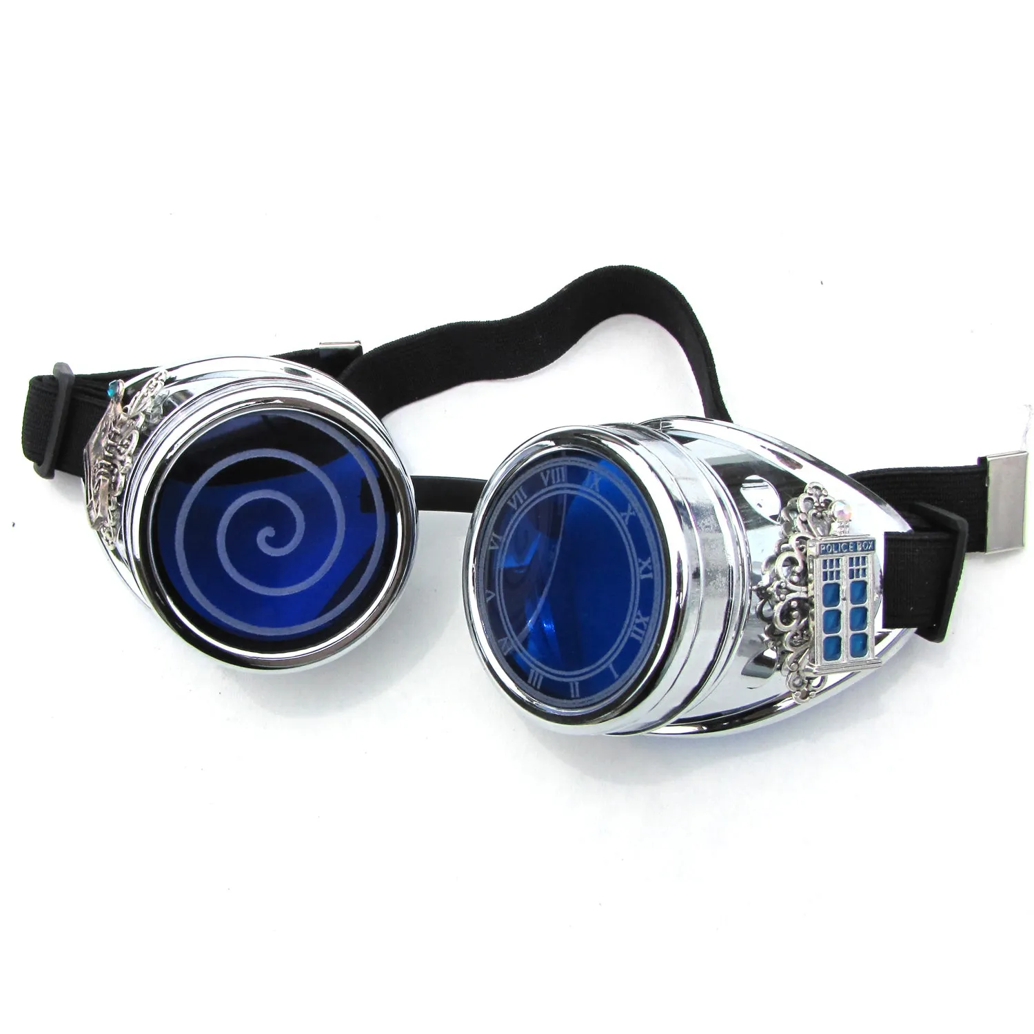 Basic Steampunk Goggles Choose a Color for Kids, Teens and Adults Cosplay Halloween