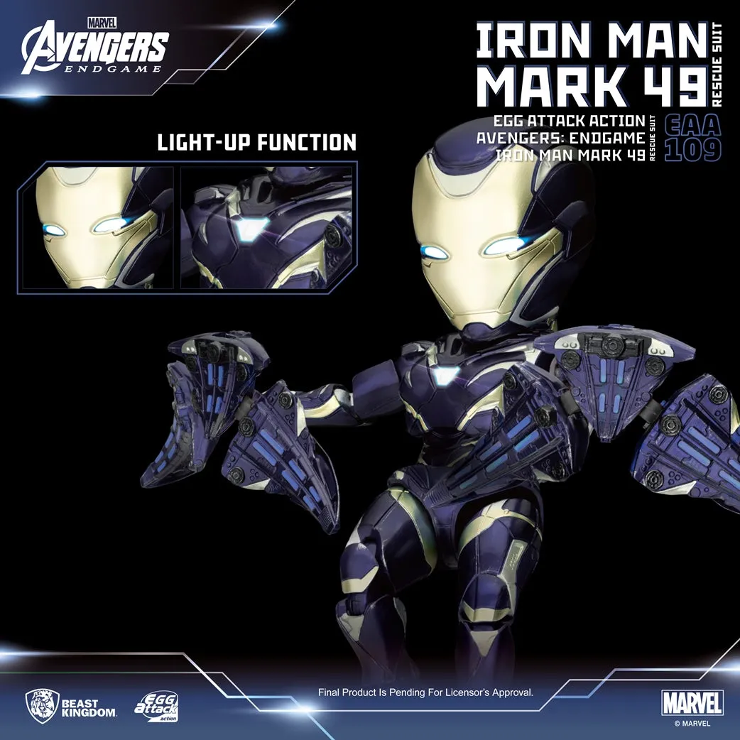 Beast Kingdom EAA-109 Avengers:Endgame Iron Man Mark 49 Rescue Suit