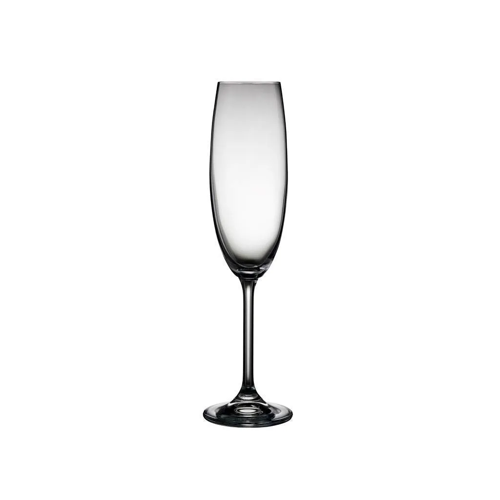 Bitz Champagne Glasses, Clear, 2 Pcs.