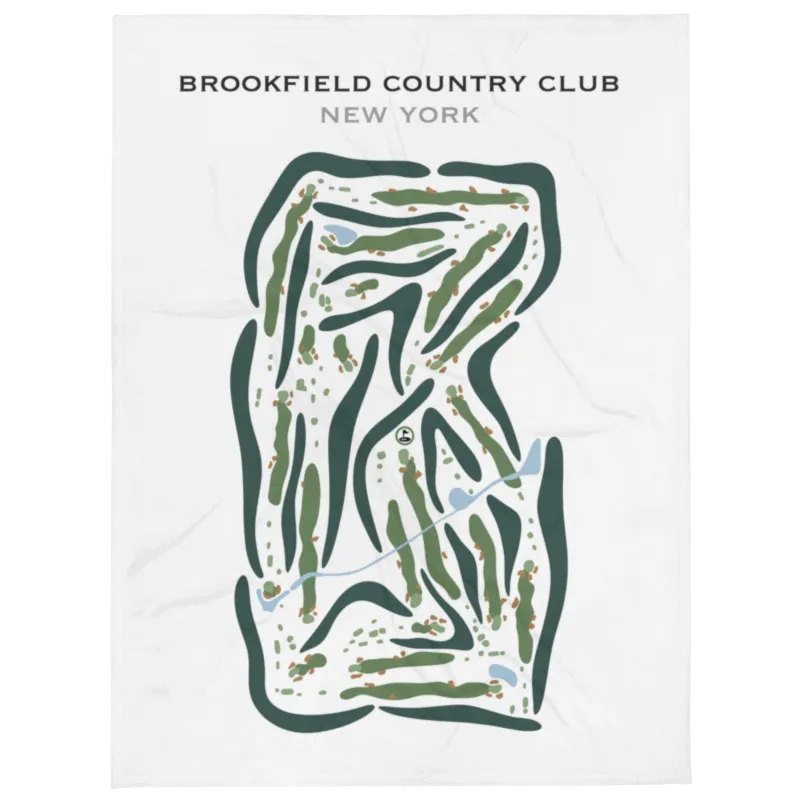 Brookfield Country Club, New York - Printed Golf Courses