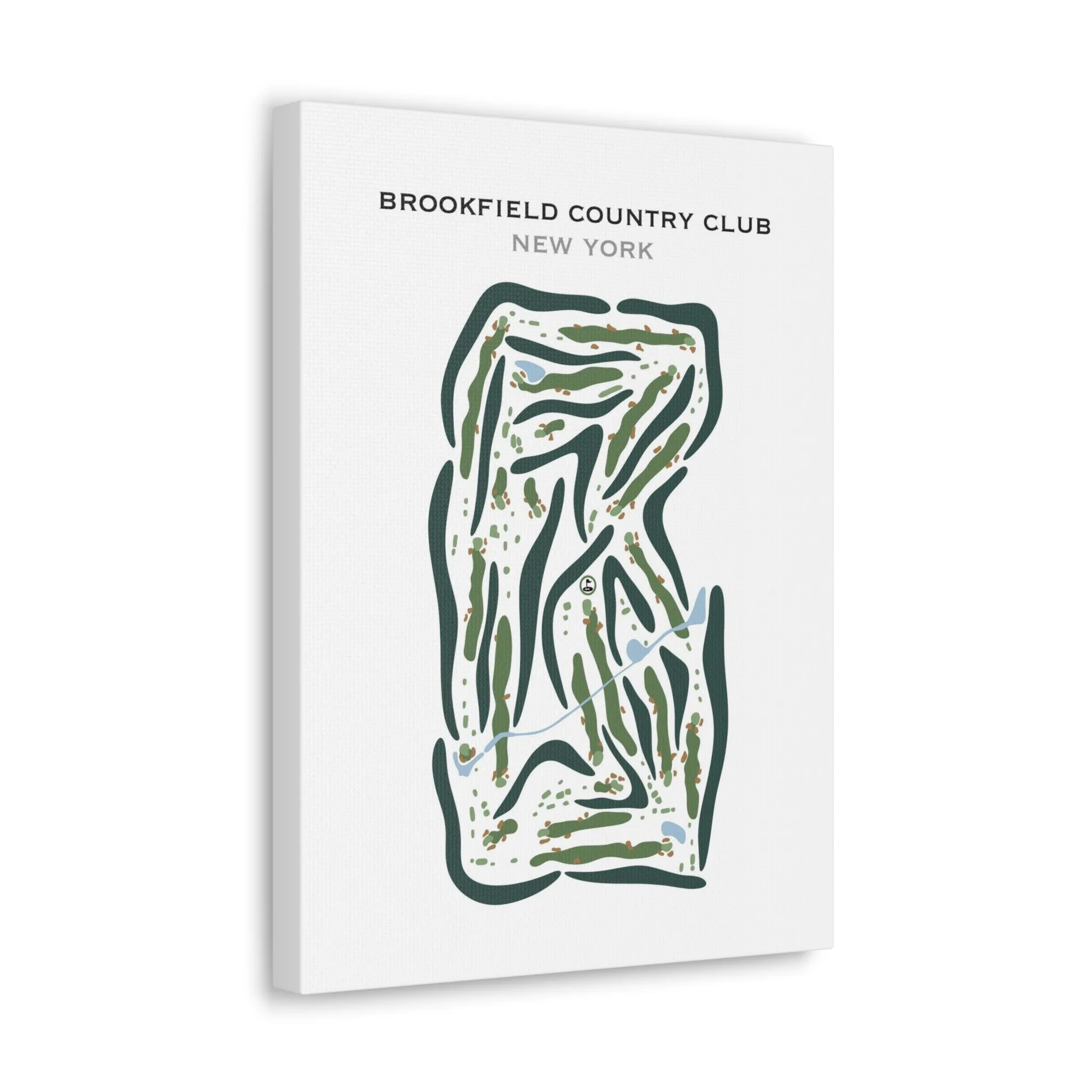 Brookfield Country Club, New York - Printed Golf Courses