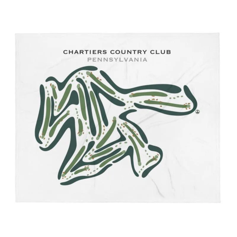 Chartiers Country Club, Pennsylvania - Printed Golf Courses