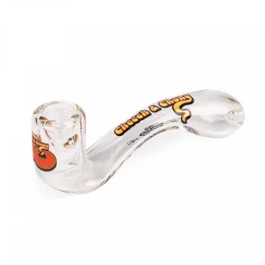 Cheech & Chong Glass 5'' 50th Anniversary Commemorative Sherlock Pipe