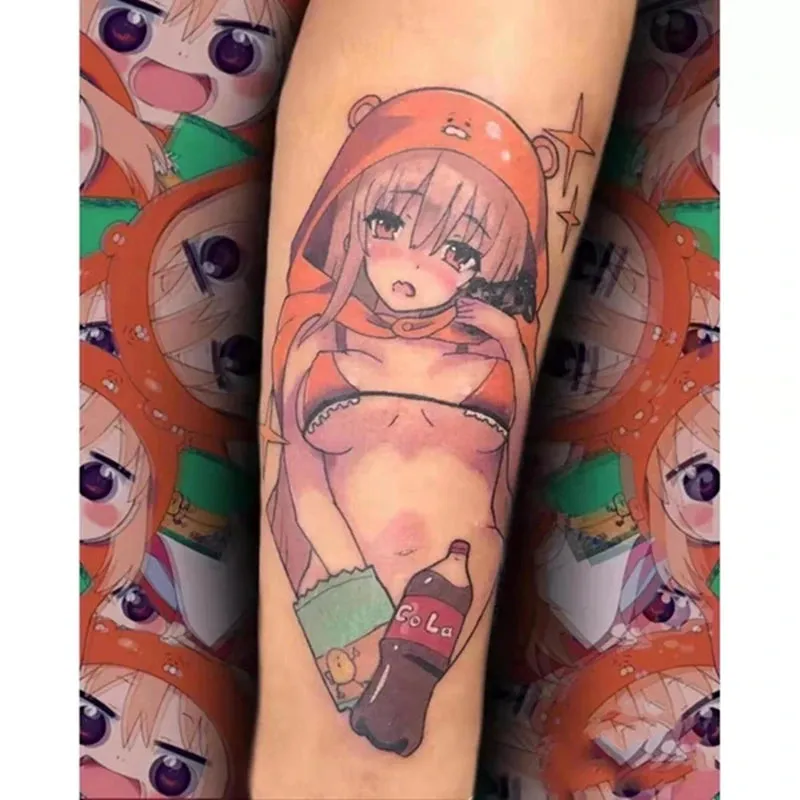 Cheeky Kawaii Temporary Tattoos