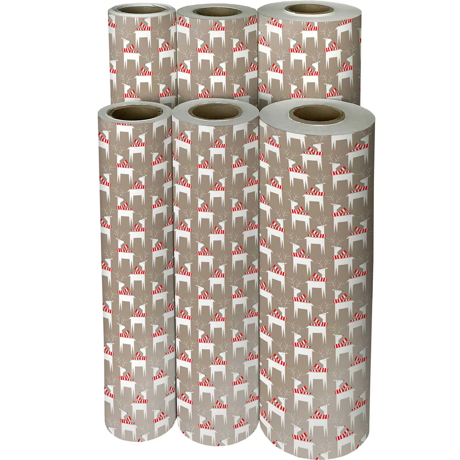 Dashing Deer Christmas Gift Wrap