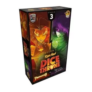 Dice Throne: Clash 3 - Pyromancer Vs Dark Girl