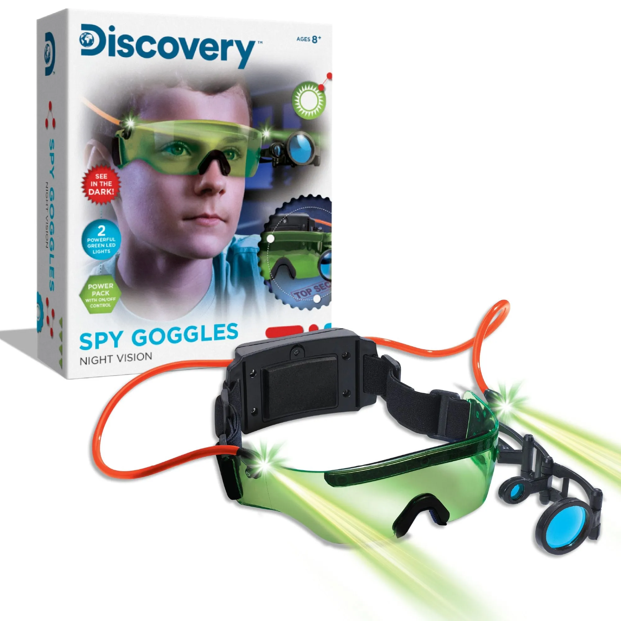 Discovery Spy Goggles With Night Vision