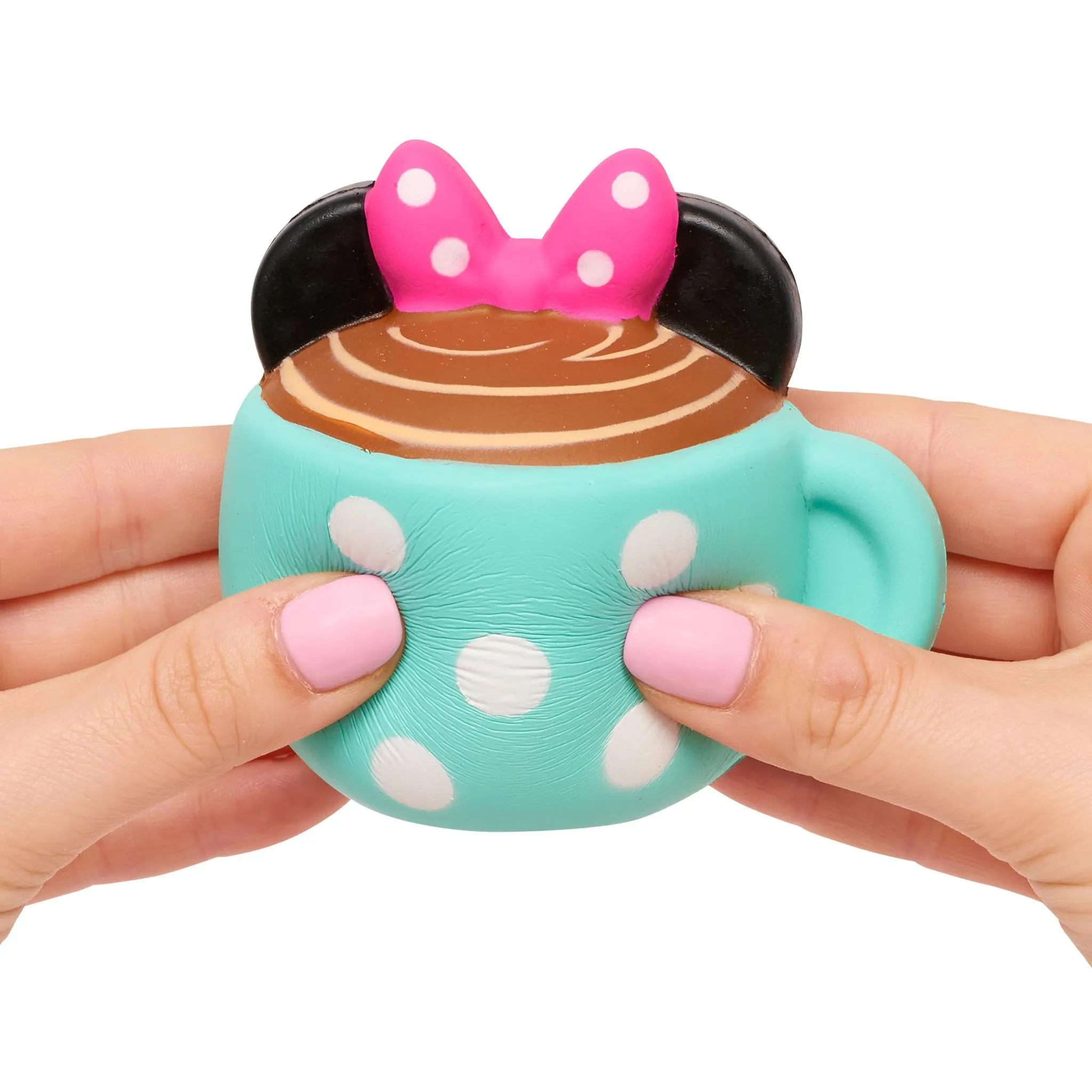 Disney Pretend Play Food - Minnie Mouse Kawaii Squeezies: Toast, Ice Cream Bar, Donut, Cream Puff, Cake, Rice Krispy, Teacup