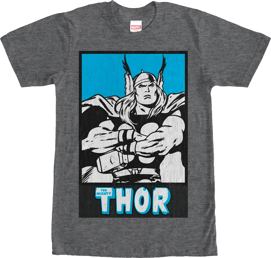 Distressed Poster Thor T-Shirt