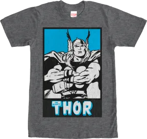 Distressed Poster Thor T-Shirt