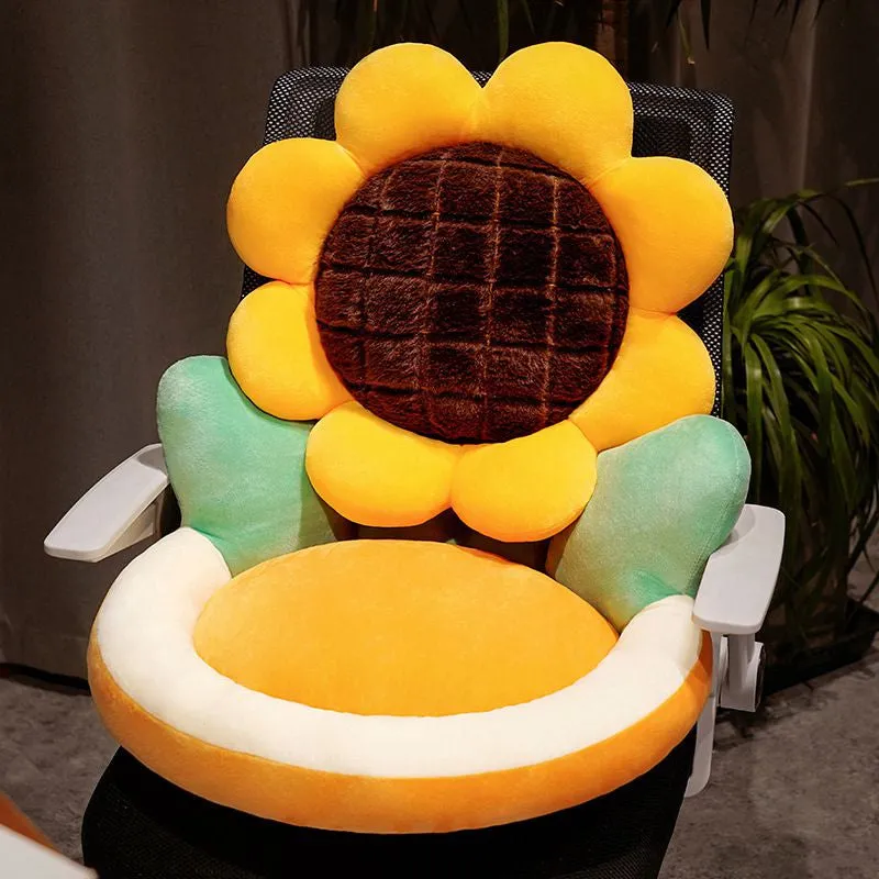 Floral Seat Cushion