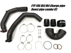 FTP BMW S55 Charge pipe Boost pipe combo V2 for F80 M3/F82 M4