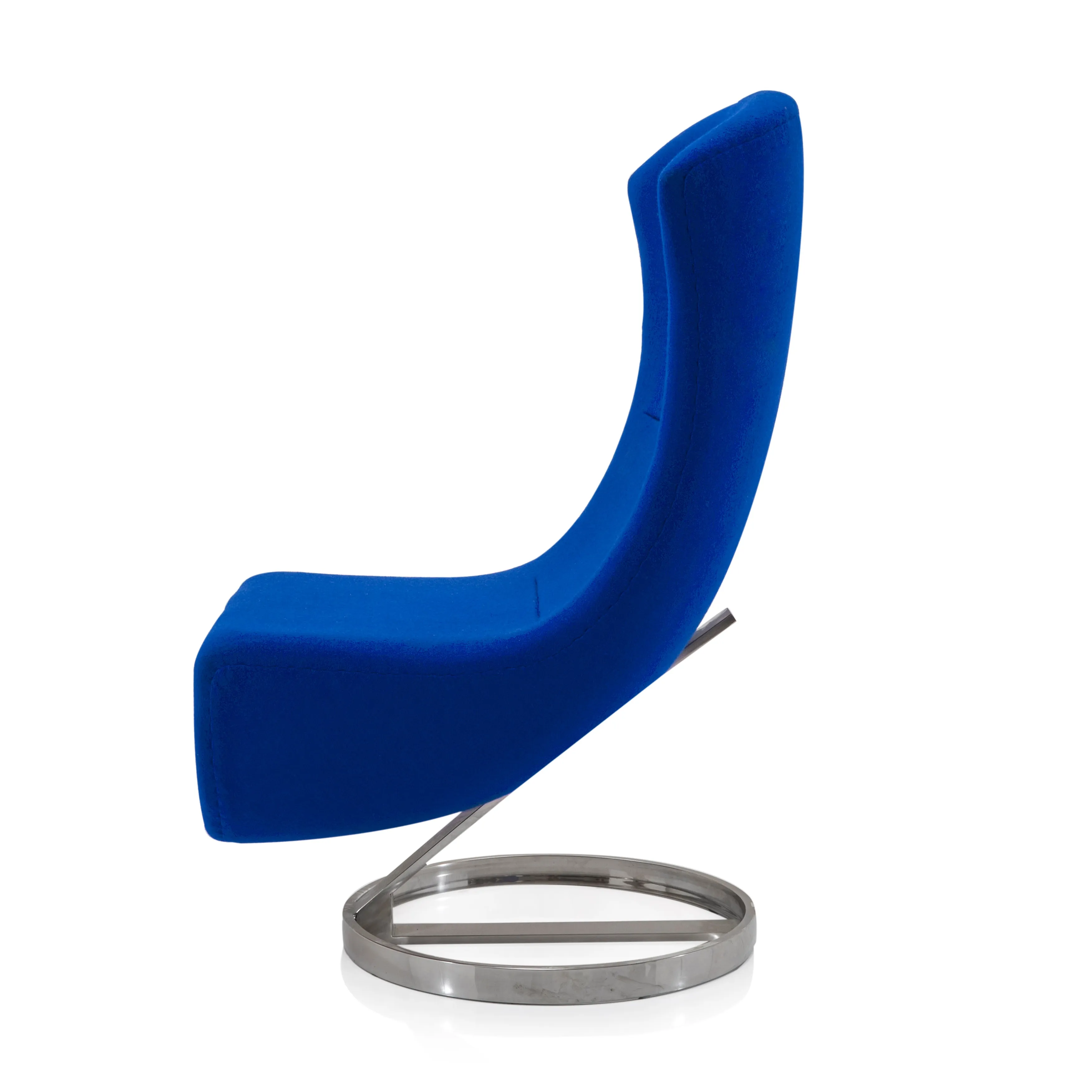 Futuristic Lay Lounge Chair - Blue