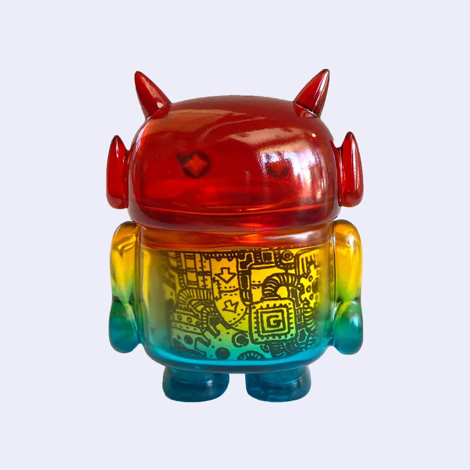 Giant Robot - Chibi Boss Robot Figure (Rainbow)