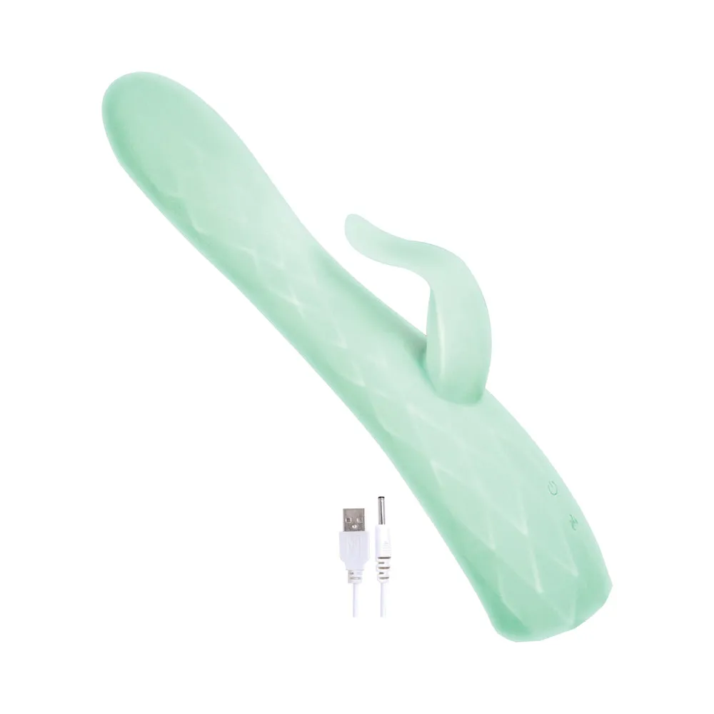 Goddess Heat Up Rotating Massager Aqua