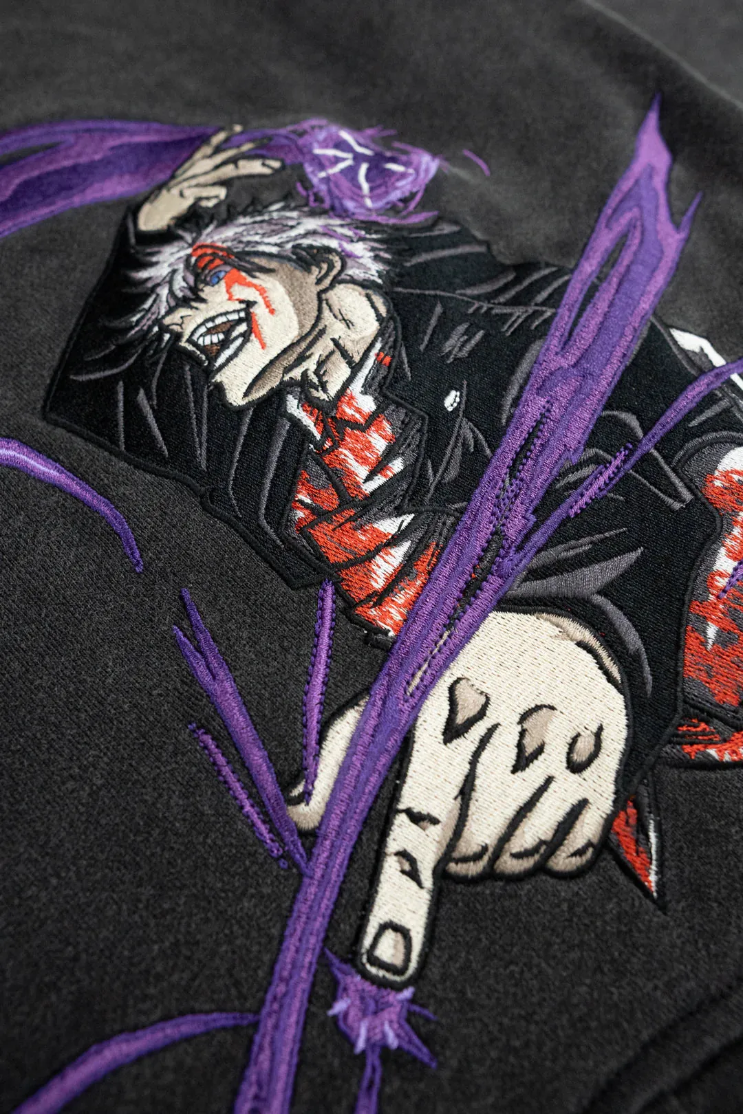 Gojo vs. Toji The Battle Embroidered Hoodie