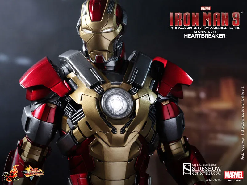 Hot Toys 1/6 Iron Man Mark 17 XVII Heartbreaker Sixth Scale Figure MMS212