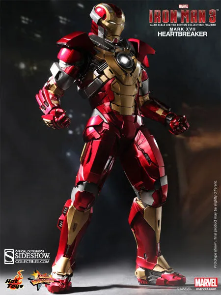 Hot Toys 1/6 Iron Man Mark 17 XVII Heartbreaker Sixth Scale Figure MMS212