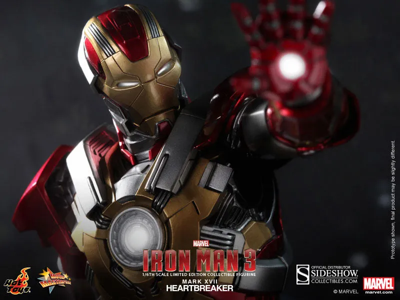 Hot Toys 1/6 Iron Man Mark 17 XVII Heartbreaker Sixth Scale Figure MMS212