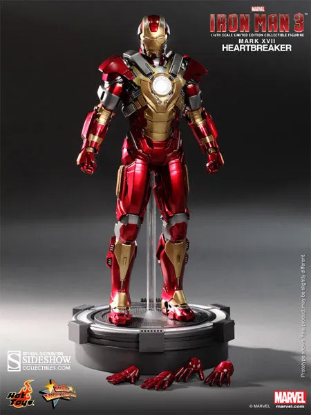 Hot Toys 1/6 Iron Man Mark 17 XVII Heartbreaker Sixth Scale Figure MMS212