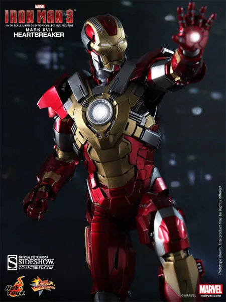 Hot Toys 1/6 Iron Man Mark 17 XVII Heartbreaker Sixth Scale Figure MMS212