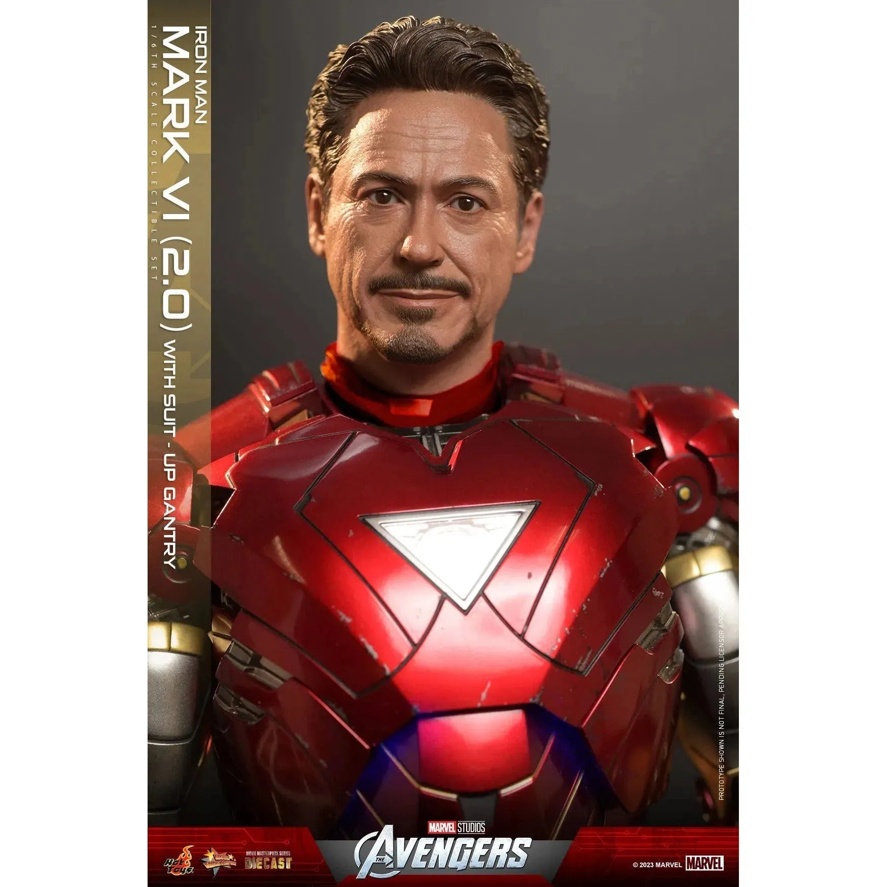 Iron Man: Mark VI (2.0): With Suit Up Gantry: Marvel: MMS688D53