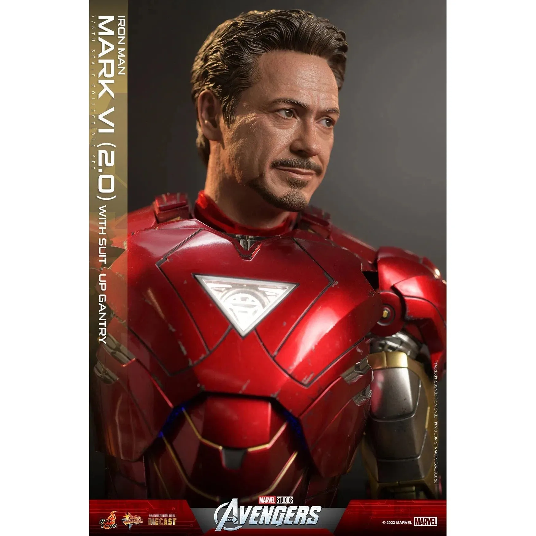 Iron Man: Mark VI (2.0): With Suit Up Gantry: Marvel: MMS688D53