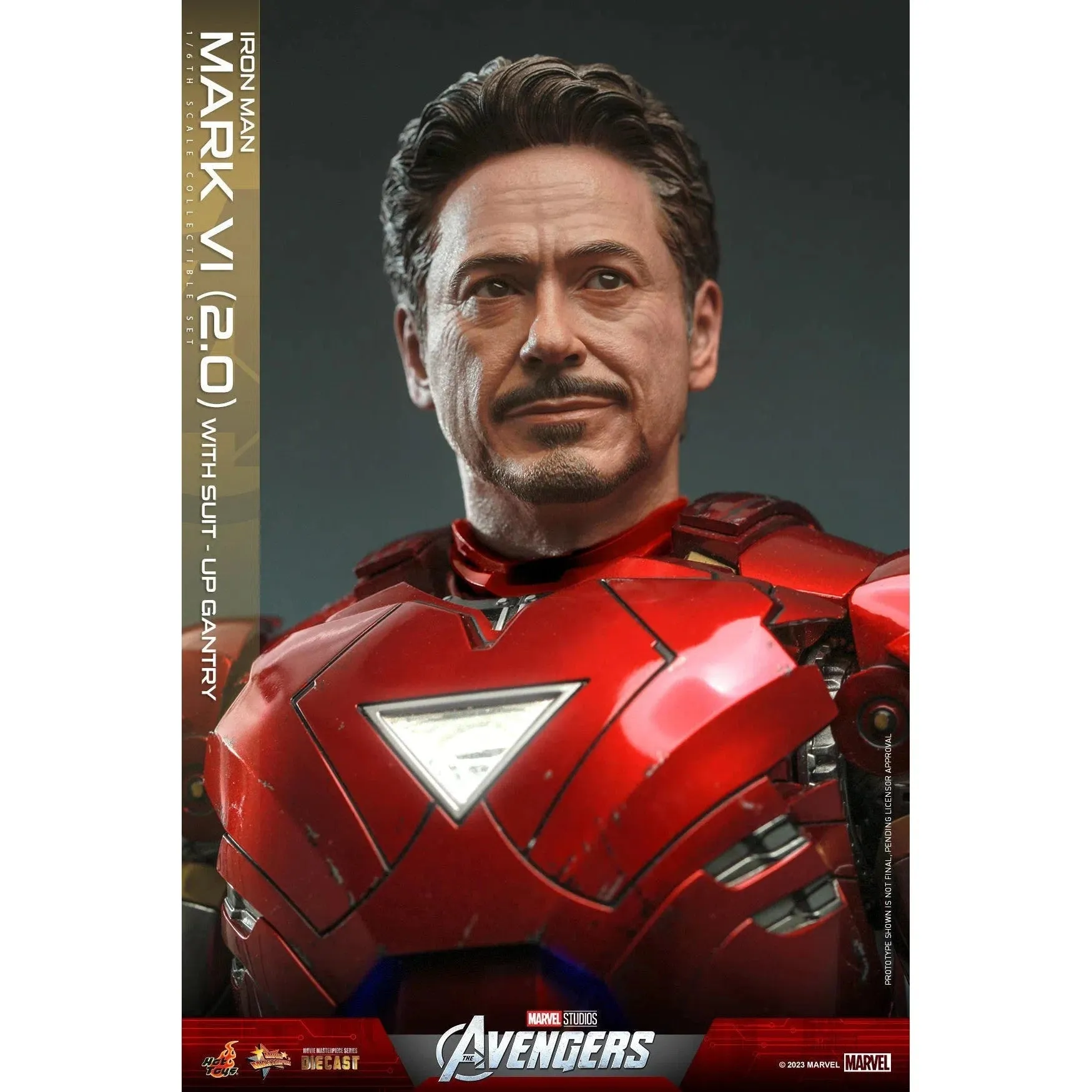 Iron Man: Mark VI (2.0): With Suit Up Gantry: Marvel: MMS688D53