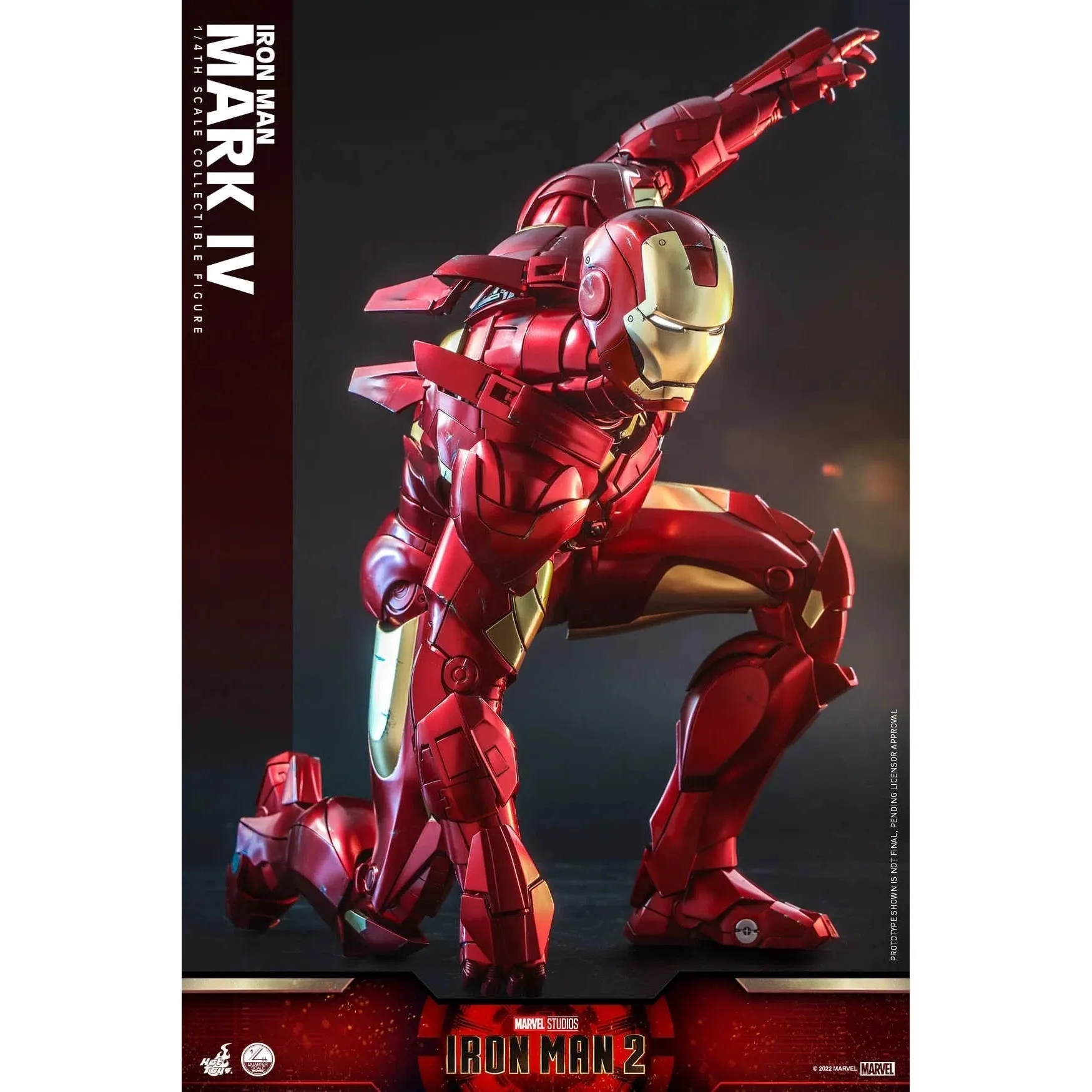 Iron Man: MKIV: Iron Man 2: Marvel: Quarter Scale: QS020