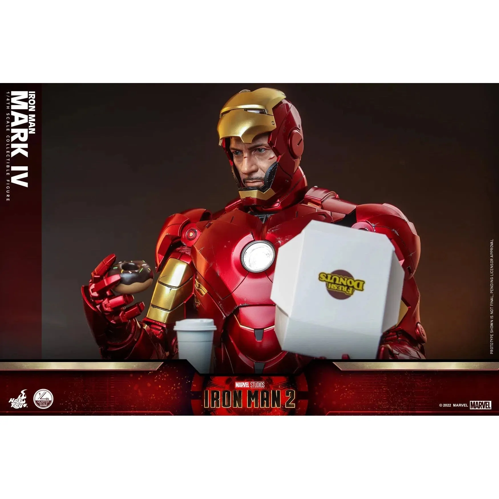 Iron Man: MKIV: Iron Man 2: Marvel: Quarter Scale: QS020